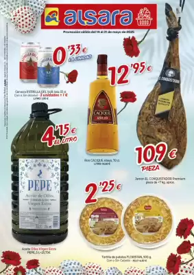 Folleto Alsara Supermercados (válido hasta el 31-05)