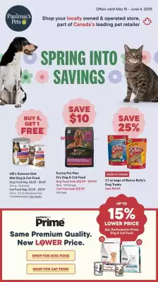 Paulmac's Pets flyer (valid until 18-06)
