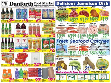 Danforth Food Market flyer week 20 Page 1