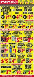 Pupo's Food Market flyer week 20 Page 1
