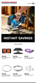 Harbor Freight Tools Weekly Ad Page 1