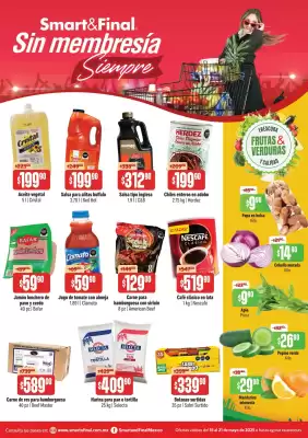 Catálogo Smart & Final (válido hasta 21-05)