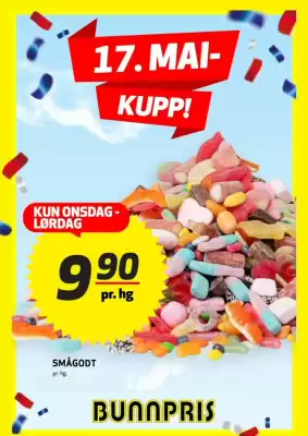 Bunnpris Kundeavis (gyldig til 17-05)