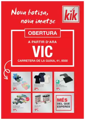 Folleto KIK (válido hasta el 19-05)