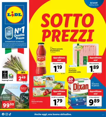 Volantino Lidl (valido fino al 25-05)