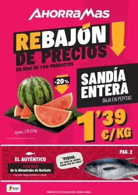 Folleto AhorraMas (válido hasta el 21-05)