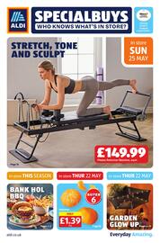 Aldi leaflet Page 1