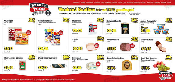 Budget Food folder Pagina 1