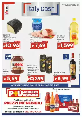 Volantino Italy Cash