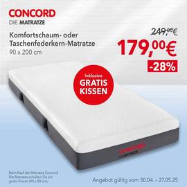 Matratzen Concord Prospekt woche 20 Seite 3