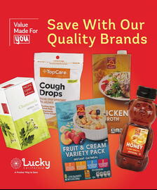 Lucky Supermarkets Weekly Ad Page 1
