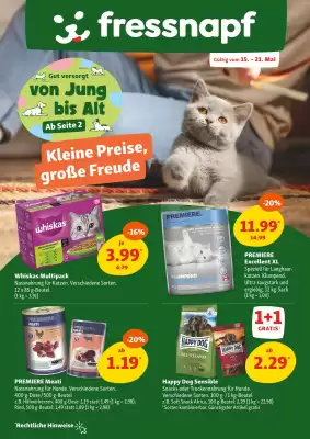 Fressnapf Prospekt (gültig bis 21-05)