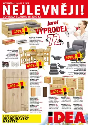 IDEA nábytek leták