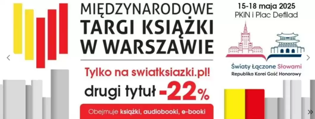 Świat Książki gazetka (ważność do 21-05)