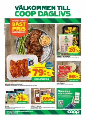 Coop Daglivs reklamblad