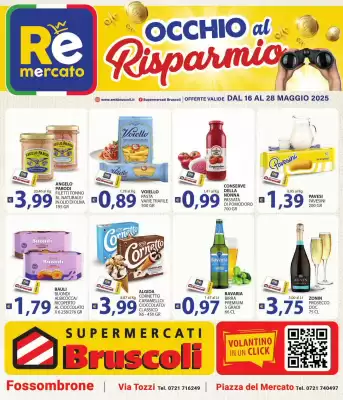 Volantino Supermercati Bruscoli (valido fino al 28-05)