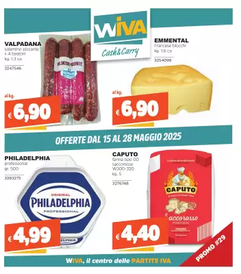 Volantino Wiva Cash&Carry (valido fino al 28-05)