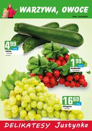 Delikatesy Justynka gazetka tydzień 20 Strona 1