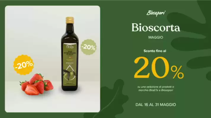 Volantino Biosapori (valido fino al 31-05)