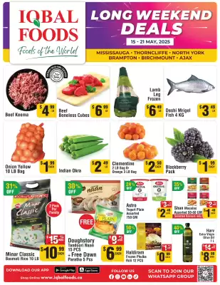 Iqbal Foods flyer (valid until 21-05)