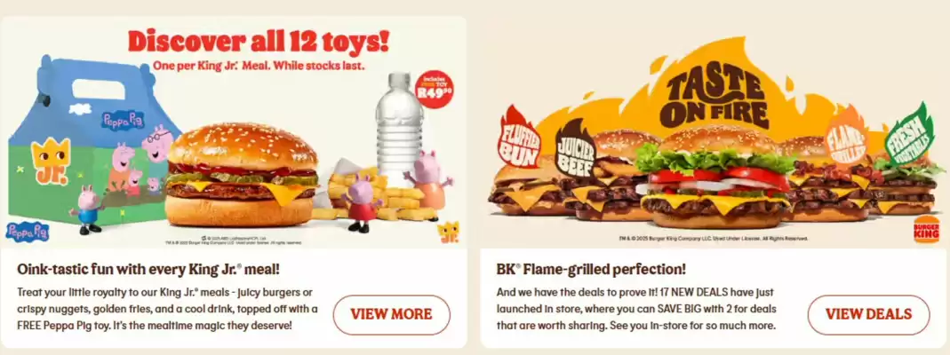 Burger King catalogue (valid until 21-05)