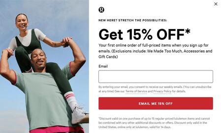 Lululemon flyer week 20 Page 1