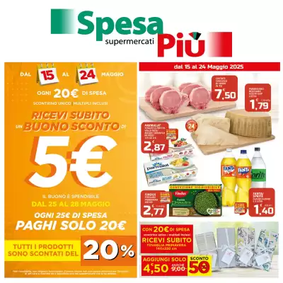 Volantino SpesaPiù Supermercati (valido fino al 24-05)