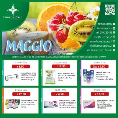 Volantino Farmacia Porcu (valido fino al 31-05)