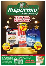 Volantino Risparmio Supermercati Pagina 1