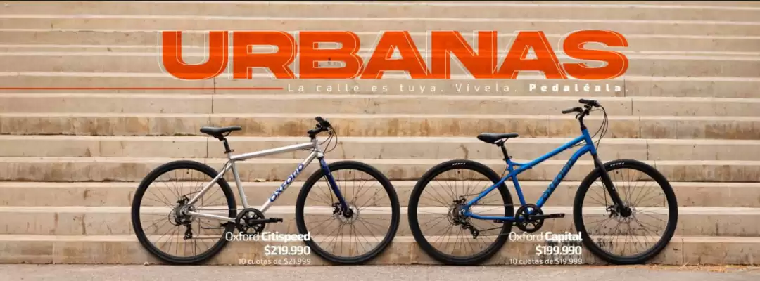 Catálogo Oxford Bikes (válido hasta 31-05)
