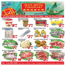 Jian Hing Supermarket flyer week 20 Page 1