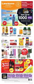 Lawtons Drugs flyer Page 1