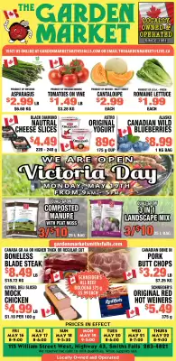 The Garden Market flyer (valid until 29-05)