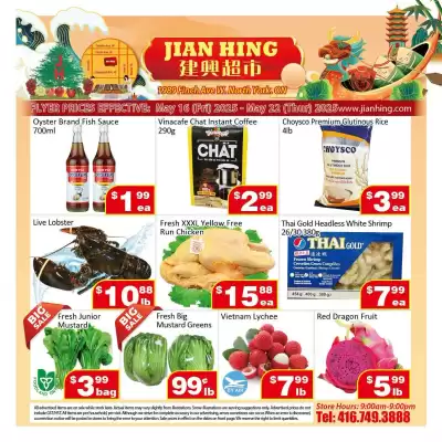Jian Hing Supermarket flyer (valid until 23-05)