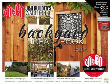 J&H Builder's Warehouse flyer week 20 Page 1