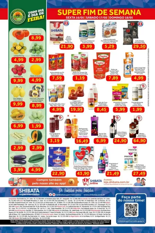 Catálogo Shibata Supermercados (válido até 18-05)