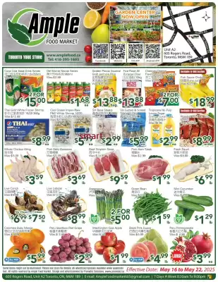 Ample Food Market flyer (valid until 22-05)