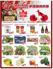 Top Food Supermarket flyer week 20 Page 1