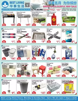 Best Living flyer (valid until 22-05)