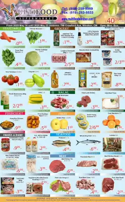 MultiFood Supermarket flyer (valid until 22-05)