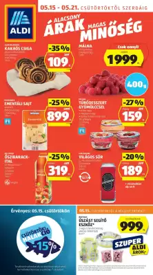 ALDI akciós újság (érvényes eddig: 21-05)