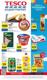 Tesco akciós újság | Szupermarket Oldal 1