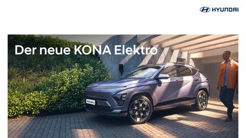 Hyundai Flugblatt | Kona Elektro Seite 1