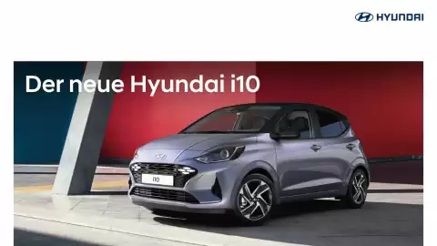 Hyundai Flugblatt | i10 Seite 1
