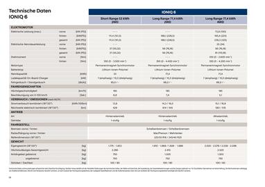 Hyundai Flugblatt | IONIQ 6 Seite 38