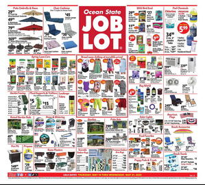 Ocean State Job Lot Weekly Ad week 20 Page 1