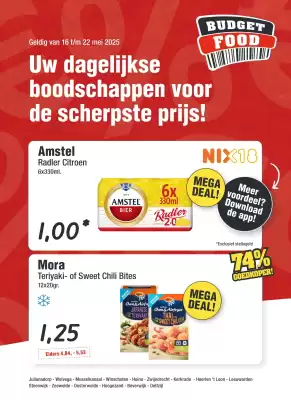 Budget Food folder (geldig t/m 22-05)