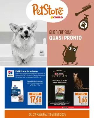 Volantino Pet Store Conad (valido fino al 18-06)