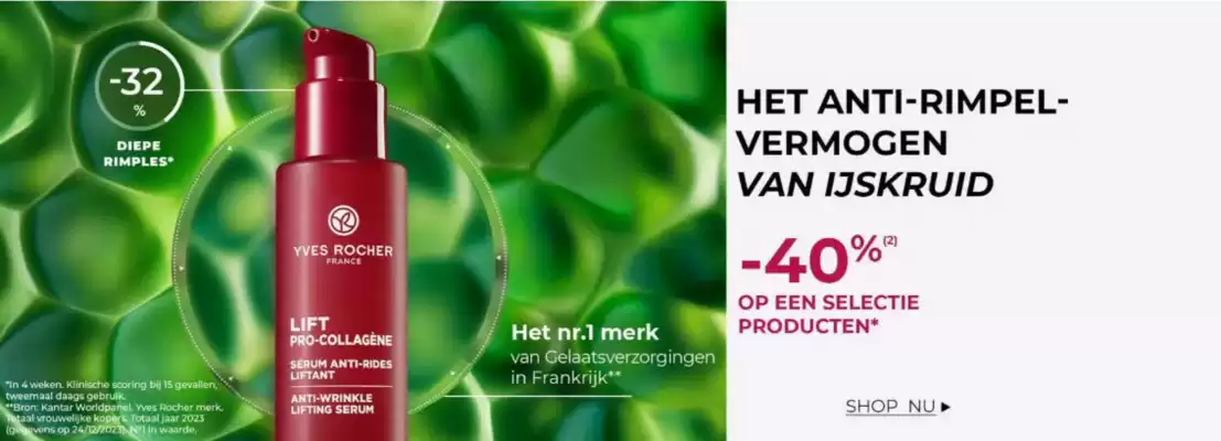 Yves Rocher folder (geldig t/m 22-05)