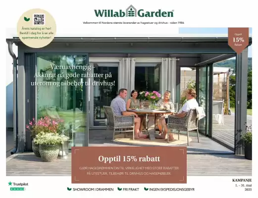 Willab Garden reklamblad (giltig till och med 31-05)